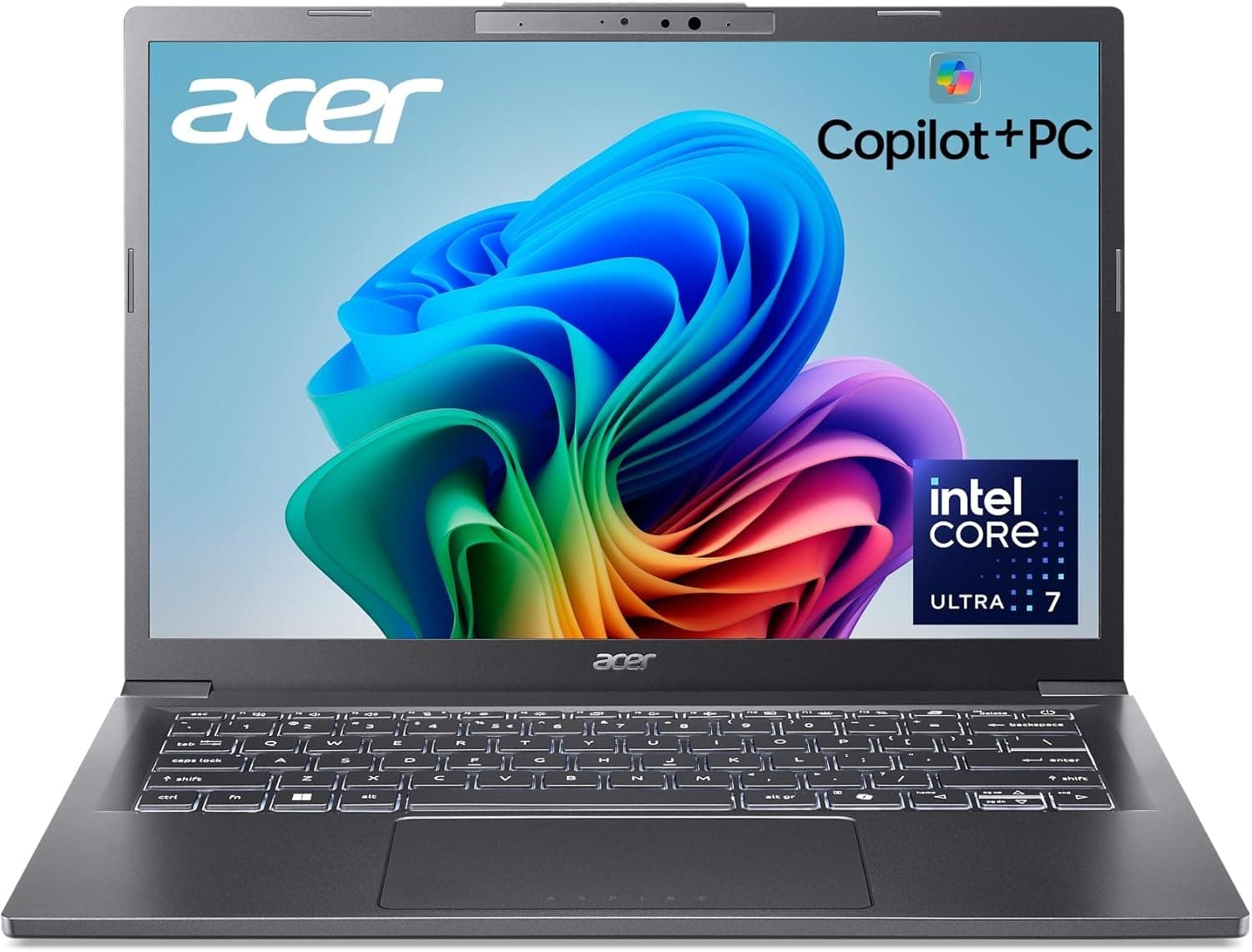 Acer Aspire 14 AI Copilot+ PC | Pantalla WUXGA de 14" | Procesador Intel Core